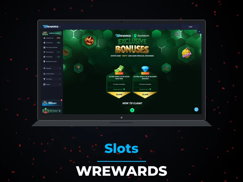Wrewards - Slots
