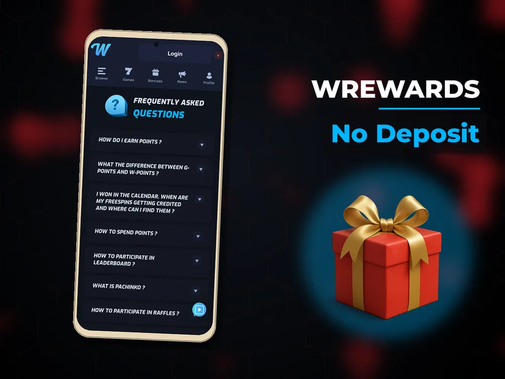 Wrewards - No Deposit